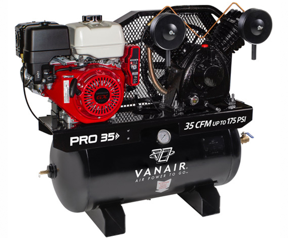 Vanair Pro 18 and Pro 35 Engine Driven Systems